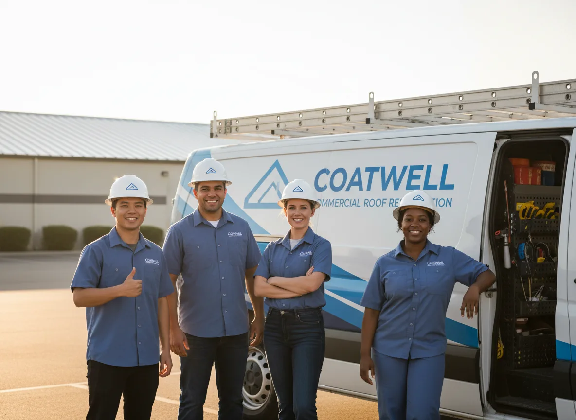 Commercial roof coating company in Anderson, AK